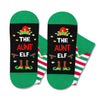 Christmas Gifts Stocking Socks For Women - Secret Santa Socks Xmas Stocking Stuffers For Her Mom, Aunt Auntie Christmas Gifts, Christmas Gifts For Aunt