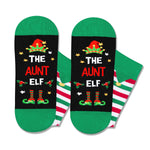 Christmas Gifts Stocking Socks For Women - Secret Santa Socks Xmas Stocking Stuffers For Her Mom, Aunt Auntie Christmas Gifts, Christmas Gifts For Aunt