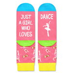 HAPPYPOP Gifts For 10-12 Year Old Girl - Softball Volleyball Gymnastics Ballet Gifts For Kids Girls, Kids Girls Soccer Socks