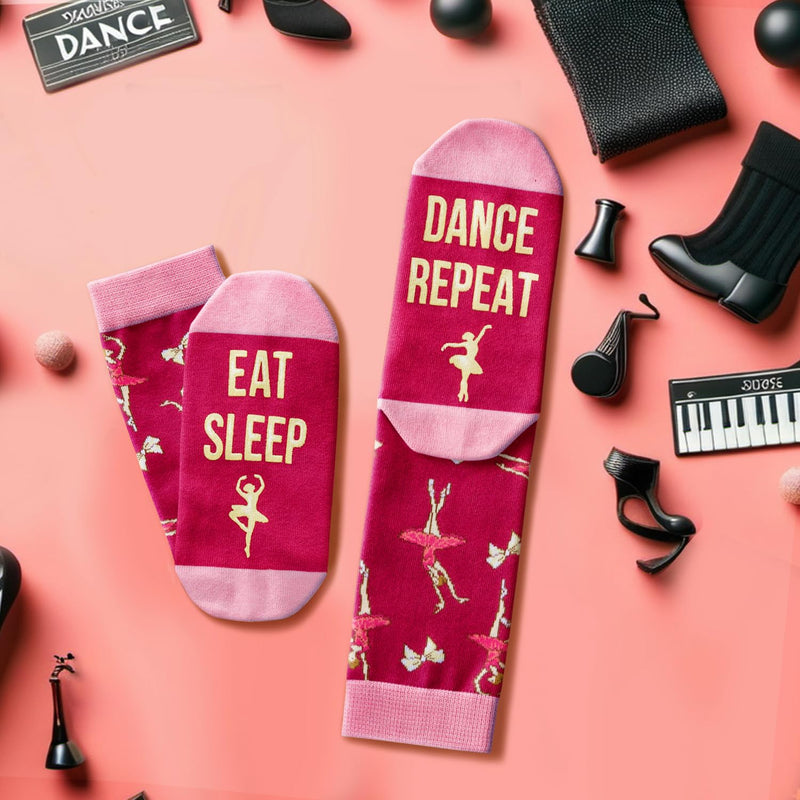 Dance Socks For Dancers - Dance Teacher Gifts Dancing Gifts Ballet Gifts Ballerina Gifts, Dance Socks Ballet Socks For Women