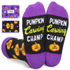 Halloween Gifts Spooky Gifts Boys Girls - Halloween Gifts Kids 7-9 Years Old, Crazy Fun Pumpkin Socks