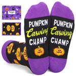 Halloween Gifts Spooky Gifts Boys Girls - Halloween Gifts Kids 2-3 Years Old, Crazy Fun Pumpkin Socks