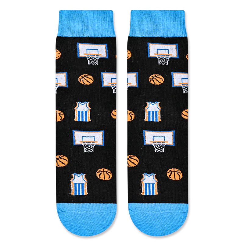 Basketball Gifts For Boys Girls Kids, Funny Novelty Basketball Kids Boys Girls Socks