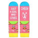 Cheerleader Gifts For Girls - Cheerleading Gifts For Cheerleaders, Cheerleader Cheerleading Socks Girls