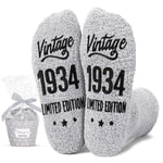 90th Birthday Gifts Ideas for Men - Socks for 90 Year Olds, 1934 Birthday Gifts, Best Gifts for 90 Year Old Elderly Man