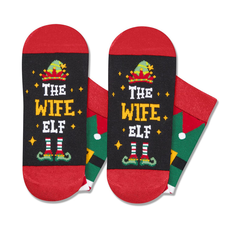 Christmas Gifts Stocking Socks For Women - Secret Santa Socks Xmas Stocking Stuffers For Her Mom, Wife Christmas Gift Ideas, Stocking Stuffers For Wife