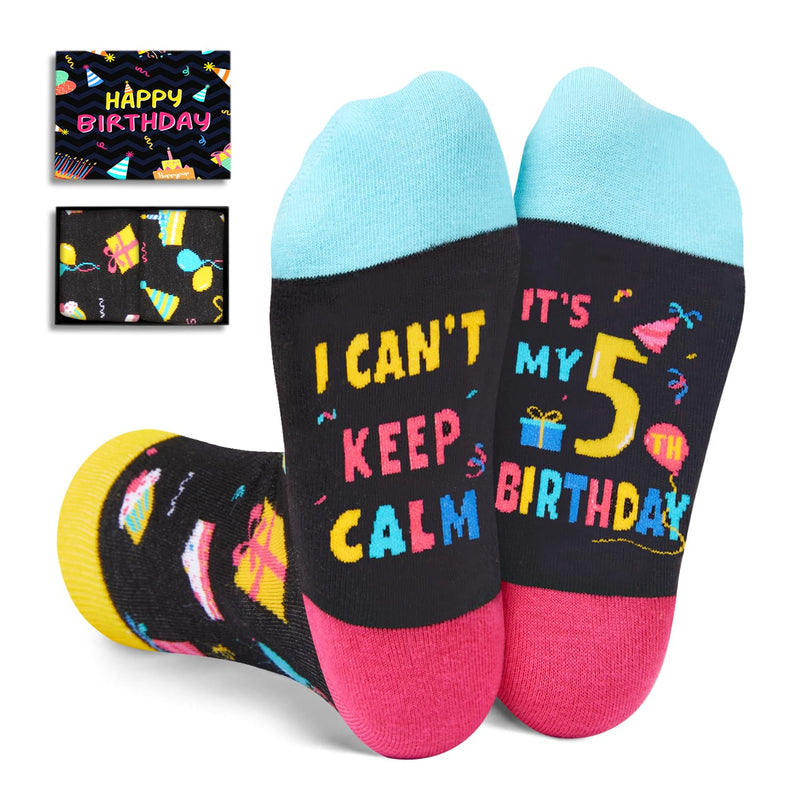 5 Year Old Boy Girl Birthday Gift Ideas, Presents for 5 Year Olds, Gifts for 5 Five Year Old Boy Girl, Toddler Socks 5t