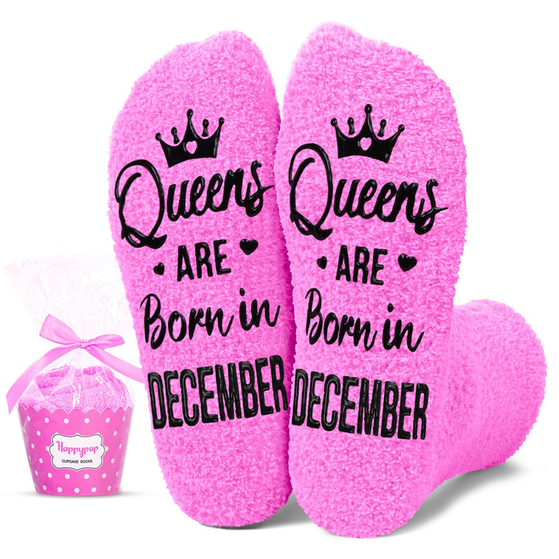 December Birthday Gifts Ideas - Birthday Socks Presents, Gifts for Women Female