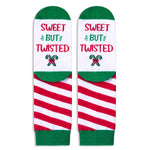 Candy Cane Socks Kids 2-3 Years Old; Candy Cane Stockings Socks, Kids Christmas Gifts Socks