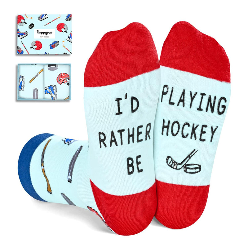 HAPPYPOP Gifts For 13-18 Years Old Kids Boys Girls - Basketball Baseball Hockey Football Softball Gifts, Skater Ballerina Socks