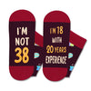 38th Years Old Birthday Gifts for Men - Socks for 38 Year Olds, Gift Ideas for 38 Year Old Man Woman, 38th Birthday Socks