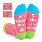 17th Birthday White Elephant Gifts Socks for 17 Year Old Girl Boy, 17 Year Old Girl Boy Christmas Gift Ideas, Gifts for Teens Teenager