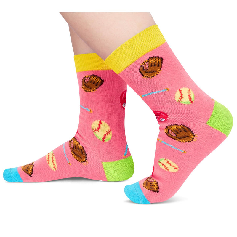 HAPPYPOP Gifts For 13-18 Year Old Girl - Softball Volleyball Gymnastics Ballet Gifts For Kids Girls, Kids Girls Soccer Socks