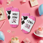 15th Year Old Birthday Gifts for Girls - Socks for Teen Girls Boys Age 15, 15 Yr Old Gift Ideas, Presents for 15 Year Old