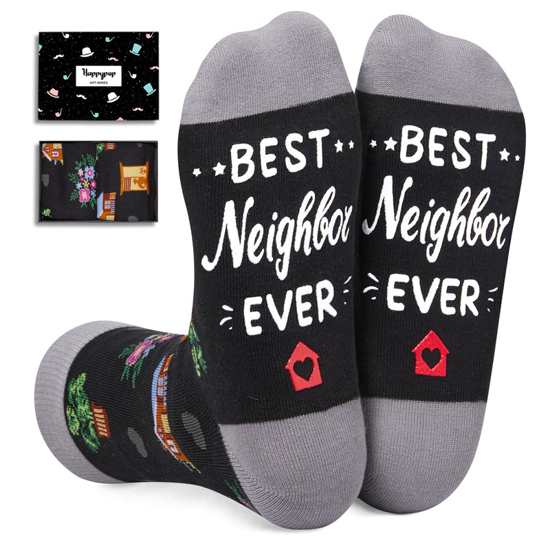 Neighbor Gifts Ideas Socks - Hostess Gifts Women Men, House Warming Gifts New Home Holiday Gifts for Neighbor Friend Female Male