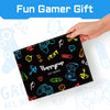 HAPPYPOP Gaming Gifts with Greeting Card and Keychain for Kids 13-18 Year Old - Game Gifts for Adult