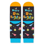 9th Birthday Gifts Socks Ideas - Nine Year Old Gifts for Kids, Presents for 9 Year Olds, Gifts for Boys Girls Age 9