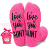 HAPPYPOP Funny Aunt Gifts - Best Aunt Gifts, Aunt Birthday Gifts, Mothers Day Gifts For Aunt, Auntie Gifts Aunt Socks