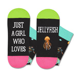 Jellyfish Gifts for Women Girls - Crazy Jellyfish Socks, Jellyfish Socks Animal Socks