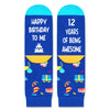 12th Birthday Gift Ideas Socks - Presents for 12 Year Old Tween Girls Boys, 12 Yr Old Gift Ideas for Kids Age 12