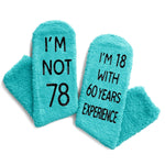 78th Birthday Gift Ideas for Women - Socks for 78 Year Old Birthday, Retirement Gifts for Older Elderly Women