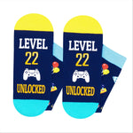 22nd Birthday Gifts Socks Ideas - Socks for 22 Year Olds Women Men, Best Gifts for 22 Year Olds, 22nd Birthday Socks