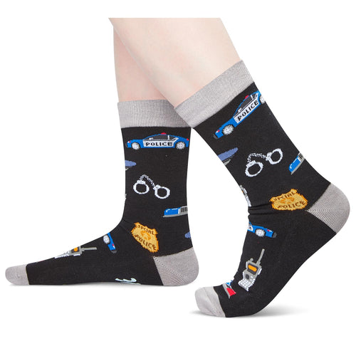 Police Gifts Police Officer Gifts Men - Police Cop Socks, Gifts For Cop Police Retirement Gifts, Police Chief Gifts Police Week Gifts