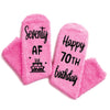 70th Birthday Gifts for Women Her, Best Gifts for 70 Year Old Middle Aged Woman, Gift Ideas for Women in Their 70s, 70th Birthday Socks