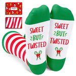 Candy Cane Socks Kids 2-3 Years Old; Candy Cane Stockings Socks, Kids Christmas Gifts Socks