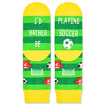 Soccer Gifts For Boys Girls Kids, Funny Novelty Soccer Kids Boys Girls Socks