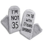 35th Years Old Birthday Gifts - Socks for 35 Year Olds, Best Gifts for 35 Year Old Women Men