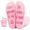 14th Birthday Gifts Presents for 14 Year Old Teenage Girl, Girls 14 Year Old Gift Ideas, Happy Birthday Socks