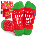 Christmas Gifts Stocking Socks for Teens 10-12 Year Old - Light Up Socks Xmas Stocking Stuffers for Kids