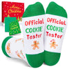 Christmas Cookies Gift Gingerbread Socks - Gingerbread Stocking Gifts for Kids 4-6 Years Old