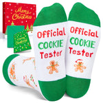 Christmas Cookies Gift Gingerbread Socks - Gingerbread Stocking Gifts for Kids 7-9 Years Old