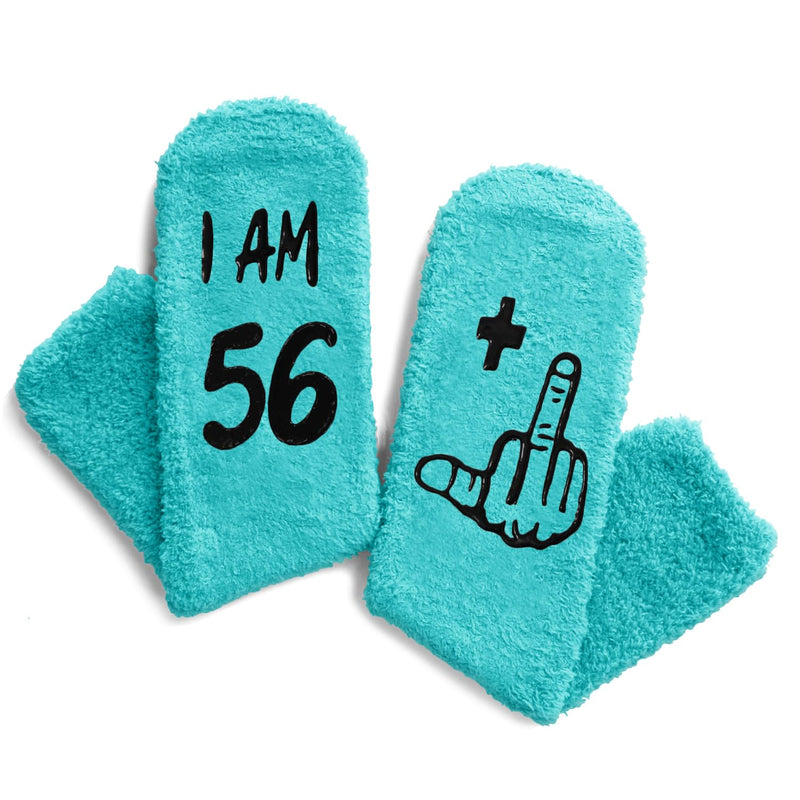 57th Birthday Gifts Ideas for Women - Socks for 57 Year Olds, Best Gifts for 57 Year Old Middle Aged Woman, 57th Birthday Socks