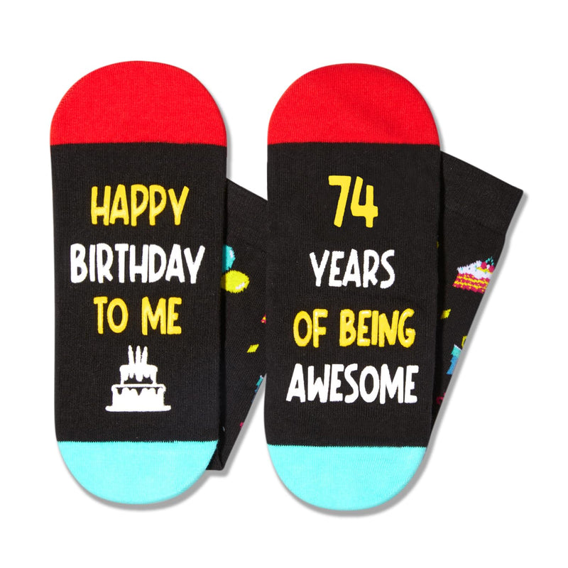 74th Birthday Gift Ideas for Men - Socks for Older Men over 74, Best Gifts for 74 Year Old, Old Man Gifts for Men Useful