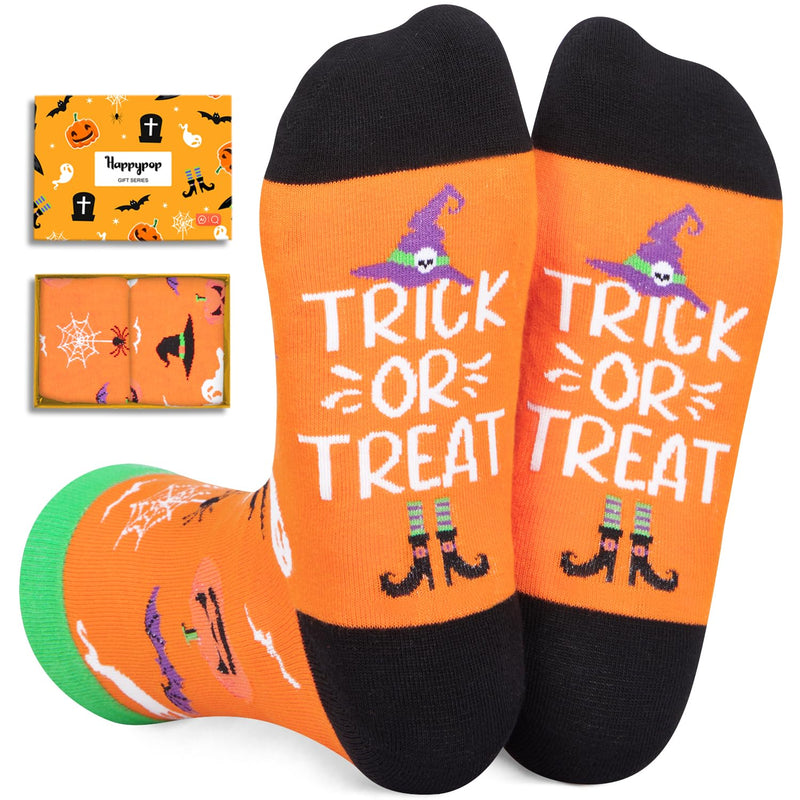 Halloween Socks Spooky Gifts For Men Women - Halloween Gifts Horror Gifts Halloween Pumpkin Spooky Socks