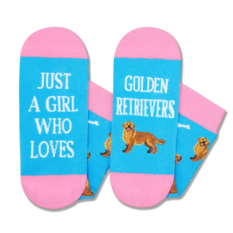 Golden Retriever Lover Gifts - Dog Mom Socks for Dog Enthusiasts Golden Retriever