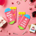 49th Birthday Gifts Ideas for Women - Socks for 49 Year Olds, 49th Birthday Gifts for Her Him, Best Gifts for 49 Year Old Woman Man