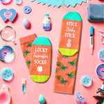 Ivf Gifts for Women, Infertility Gifts for Her, Ivf Socks Lucky Transfer Day Socks