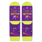 Halloween Gifts Socks Spooky For Boys Girls - Halloween Witch Gifts for Kids 4-6 Years Old Witch Gifts