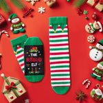 Christmas Gifts Stocking Socks for Men - Secret Santa Socks Xmas Stocking Stuffers for Him Husband - In Green