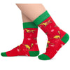 Christmas Gifts Stocking Socks for Boys Girls - Dinosaur Socks Xmas Stocking Stuffers for Toddler 2-3 Years