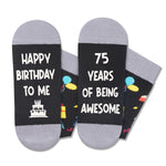 75th Birthday Gift Ideas for Men - Socks for 75th Birthday, Best Gifts for 75 Elderly Dad, 75 Year Old Gifts