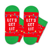 Christmas Gifts Stocking Socks for Women - Christmas Secret Santa Light Up Socks Xmas Stocking Stuffers for Teen Boys Girls