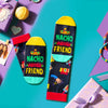 Friend Gifts Idea Socks For Men Women - Friend Gifts for Men Women, Gifts for Friends, Friendship Gifts Socks, Friend Socks