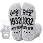 92nd Birthday Gifts Ideas for Men - Socks for 92 Year Olds, 1932 Birthday Gifts, Best Gifts for 92 Year Old Elderly Man