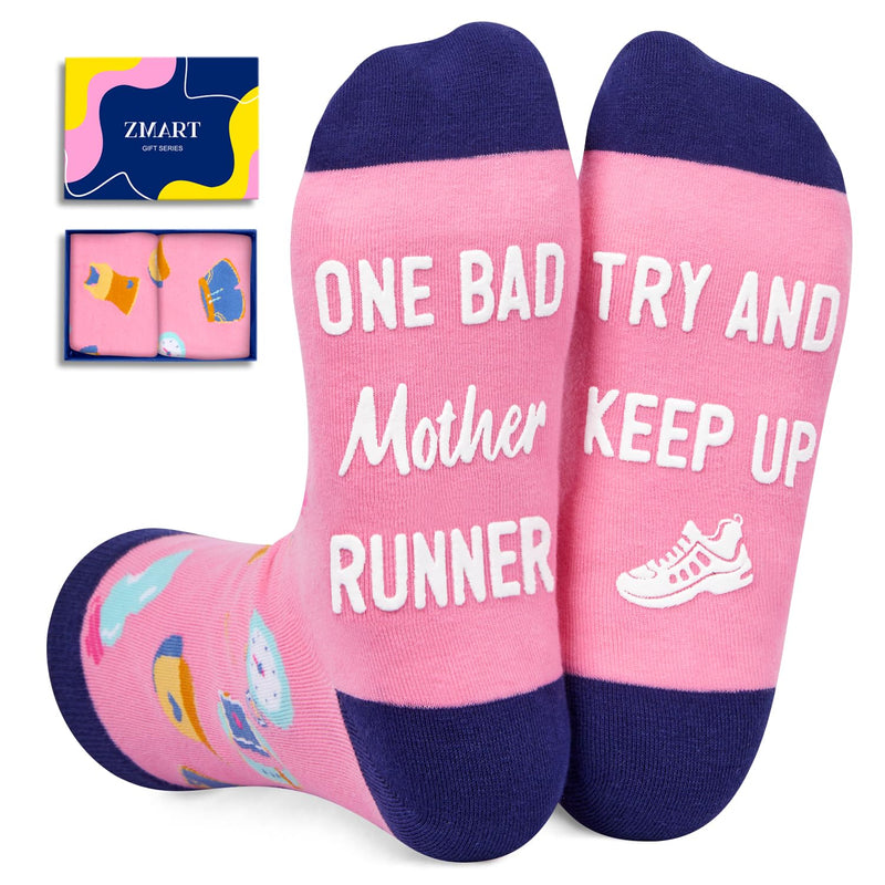 Running Gifts Women, Running Gifts For Her, Gifts For Runners Female, Funny Running Socks For Women Runner