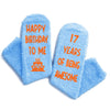 17th Birthday Gifts for 17 Year Old Boys Girls, Teen Girl Teenage Boy Birthday Gift Ideas, Happy Birthday Socks for Teens